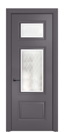 Дверь межкомнатная Турин 3 Цвет Фиолетовый Покрытие ЭМАЛИ Эмаль Наличник  ML 85 Цена 71365