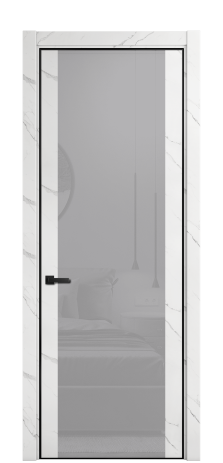 Дверь межкомнатная Ветро 21 Цвет Монте софт Покрытие ПВХ ФАКТУРНЫЕ Наличник L 75 Цена 59856