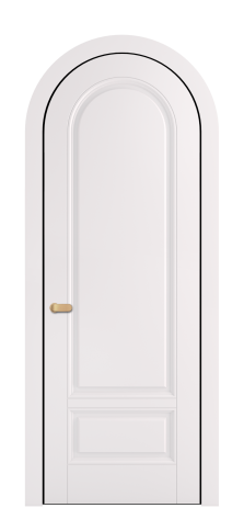 Дверь межкомнатная А-Сиена 2 Цвет Крем Покрытие ЭМАЛИ Эмаль Наличник  AP 90 Цена 100073